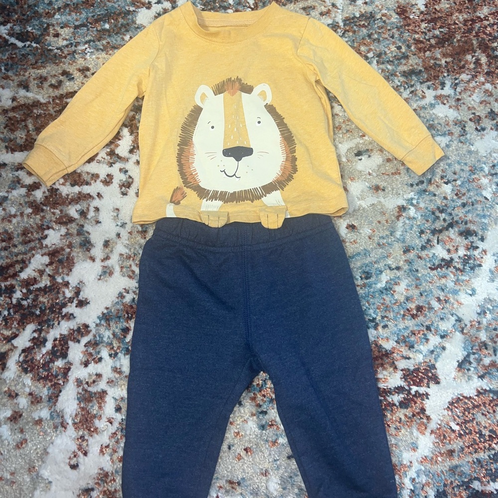 Carter's Yellow and Blue Kids Matching Set